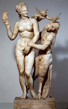 Group of Aphrodite and Pan.